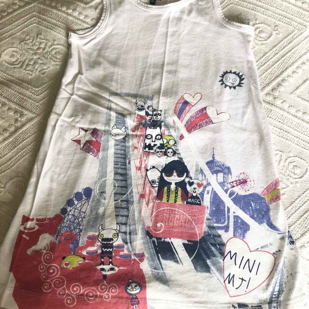 Little Marc Jacobs girls printed tank dress. EUC.
